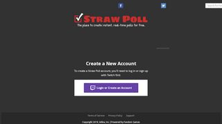 
                            4. Register - Straw Poll