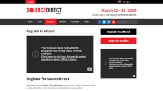 
                            4. Register to Attend | SourceDirect at ASD