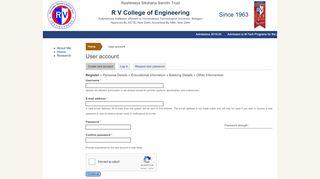 
                            4. Register - User account | RV College of Engineering