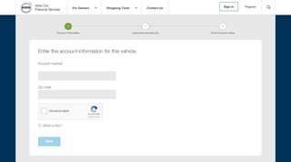 
                            8. Register - Volvo Car Financial Services