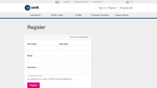 
                            3. Register with SEEK, Never miss an opportunity - SEEK