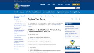
                            2. Register Your Drone - faa.gov