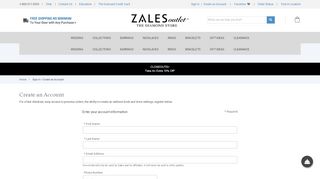 
                            3. Register | Zales Outlet