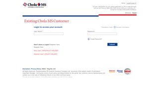 
                            6. Registered User - Cholamandalam MS General …