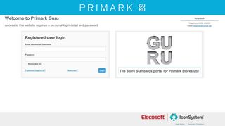 
                            9. Registered user login - Login - Primark Guru