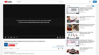 
                            4. Registering assets on National Asset Directory for ... - YouTube
