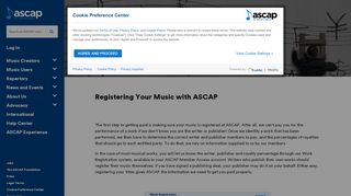 
                            8. Registering Your Music with ASCAP