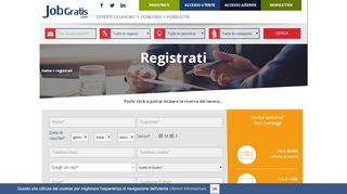 
                            1. Registrati - Le offerte di lavoro in Italia sono su …