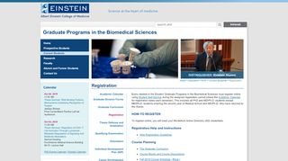 
                            2. Registration - Albert Einstein College of Medicine