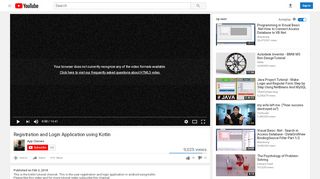 
                            9. Registration and Login Application using Kotlin - YouTube