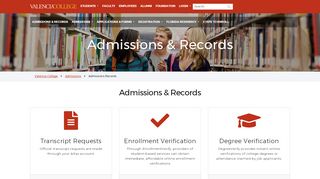 
                            2. Registration Details - Admissions & Records - Valencia College
