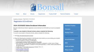 
                            3. Registration & Enrollment - Miscellaneous - Bonsall Unified School ...