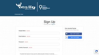
                            3. Registration - Extra Life Community Hub