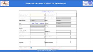 
                            2. Registration Form Page - karhfw.gov.in