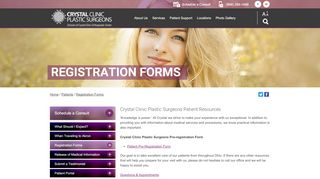 
                            5. Registration Forms - Crystal Clinic Plastic Surgeons