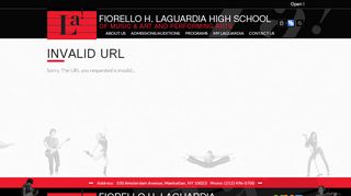 
                            1. Registration Information - Fiorello H. Laguardia High School Of Music ...