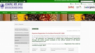 
                            4. Registration & Licensing - Exporters | Spices Board