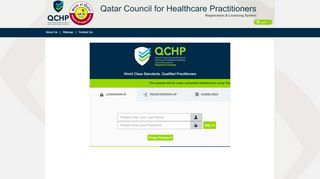 
                            4. Registration & Licensing System - QCHP