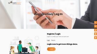 
                            5. Registration/ Log In - moneybee.in