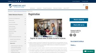 
                            2. Registration - Northeast Wisconsin Technical College