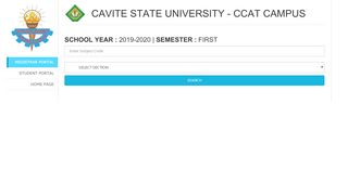 
                            2. Registration Portal - Cavite State University - Rosario