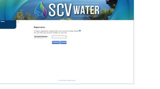 
                            3. Registration - SCV Water - Valencia Division - WebConnect