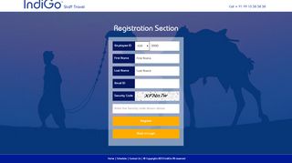 
                            9. Registration Section - ..::Staff Travel Login::..