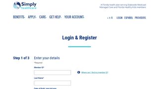 
                            2. Registration | Simply Healthcare