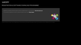 
                            8. Registration & Software Download Programme - wacom.eu