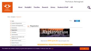 
                            7. Registration - University of Johannesburg