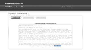 
                            9. Registration Your ASUSTOR ID - ASUSTOR Developer Corner