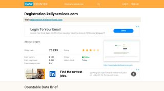 
                            3. Registration.kellyservices.com: Abacus Logon