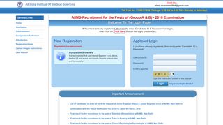 
                            4. Registration/Login - aiims