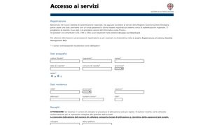 
                            5. Registrazione Utente - idm.regione.sardegna.it