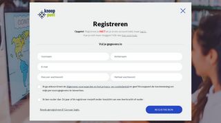 
                            1. Registreren - knooppunt.net