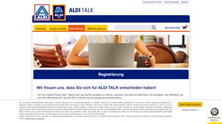 
                            2. Registrieren | ALDI TALK