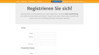 
                            1. Registrieren Sie sich! - zeitmechanik.de