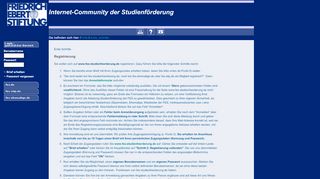 
                            1. Registrierung - fes-studienfoerderung.de