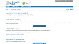 
                            2. Registrierung in u:space - u:space