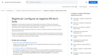 
                            5. Registro.br: configurar os registros MX do G Suite - Ajuda …