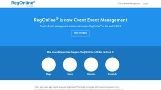 
                            4. Regonline is now Cvent Event Management | Cvent