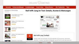 
                            9. Reif trifft Jung im Test » Details, Kosten & Meinungen 2019