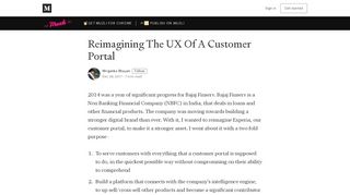 
                            4. Reimagining The UX Of A Customer Portal - Muzli - Design Inspiration