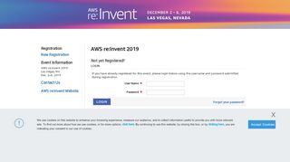 
                            1. re:Invent portal - AWS re:Invent 2019