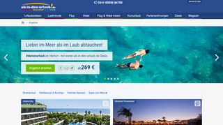 
                            1. Reiseschnäppchen & Urlaubsdeals von ab-in-den …