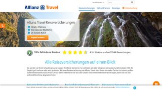 
                            10. Reiseversicherung | Allianz Travel