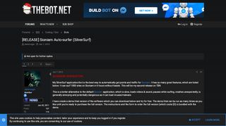 
                            4. [RELEASE] Sioniam Auto-surfer (SilverSurf) | TBN