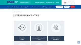 
                            9. Reliance Mutual Fund Distributor Centre and Login