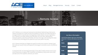 
                            4. Remote Access - ACE IT Solutions