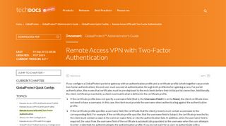 
                            5. Remote Access VPN with Two-Factor Authentication